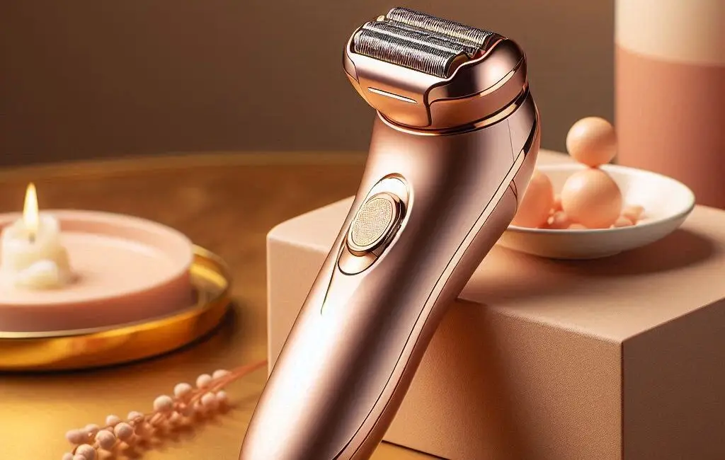 Electric razor for women